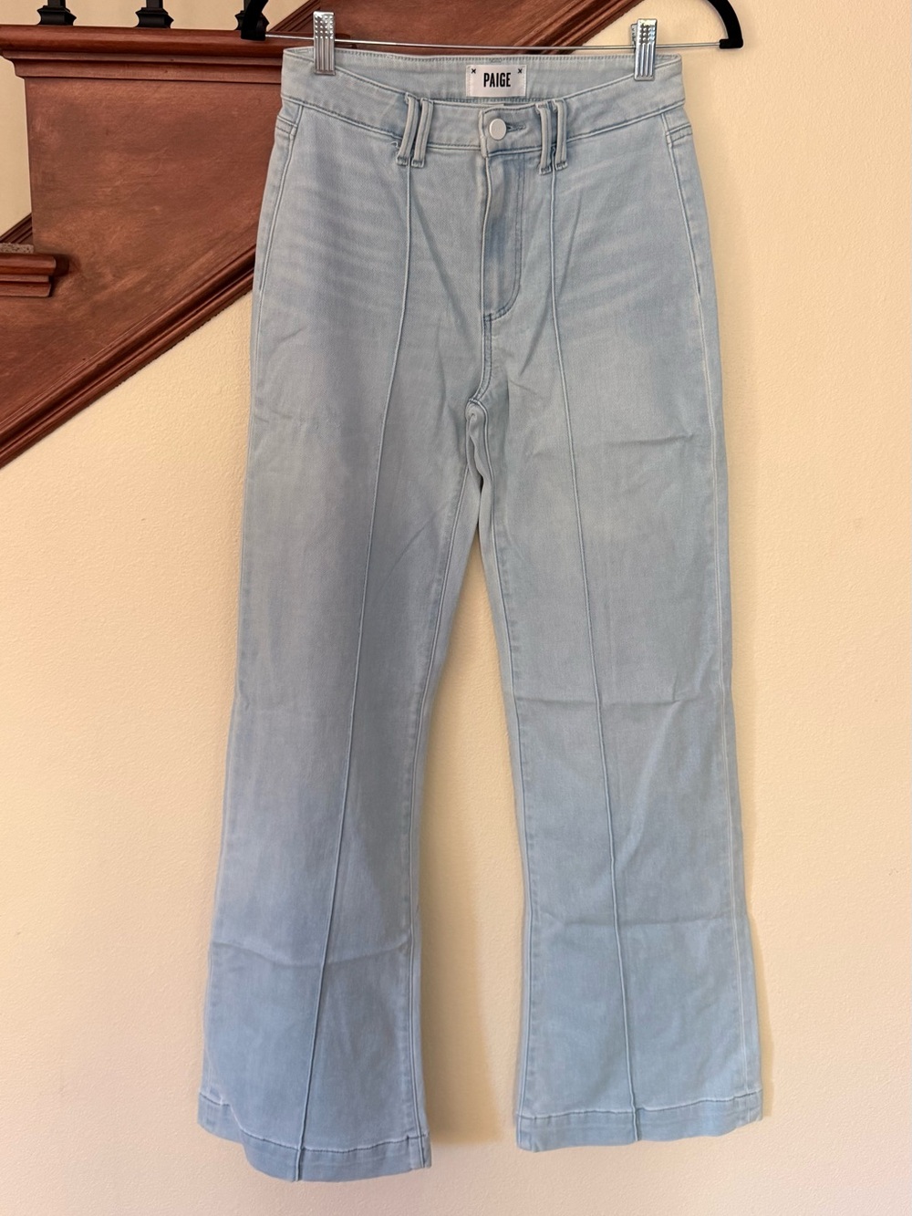 PAIGE Wide-Leg High-Rise Jeans